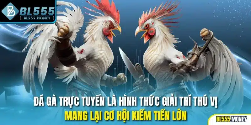Đá gà trực tuyến là hình thức giải trí thú vị mang lại cơ hội kiếm tiền lớn